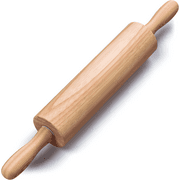 17 inch Wooden Rolling Pin for Baking - Long Dough Roller for All Baking Needs