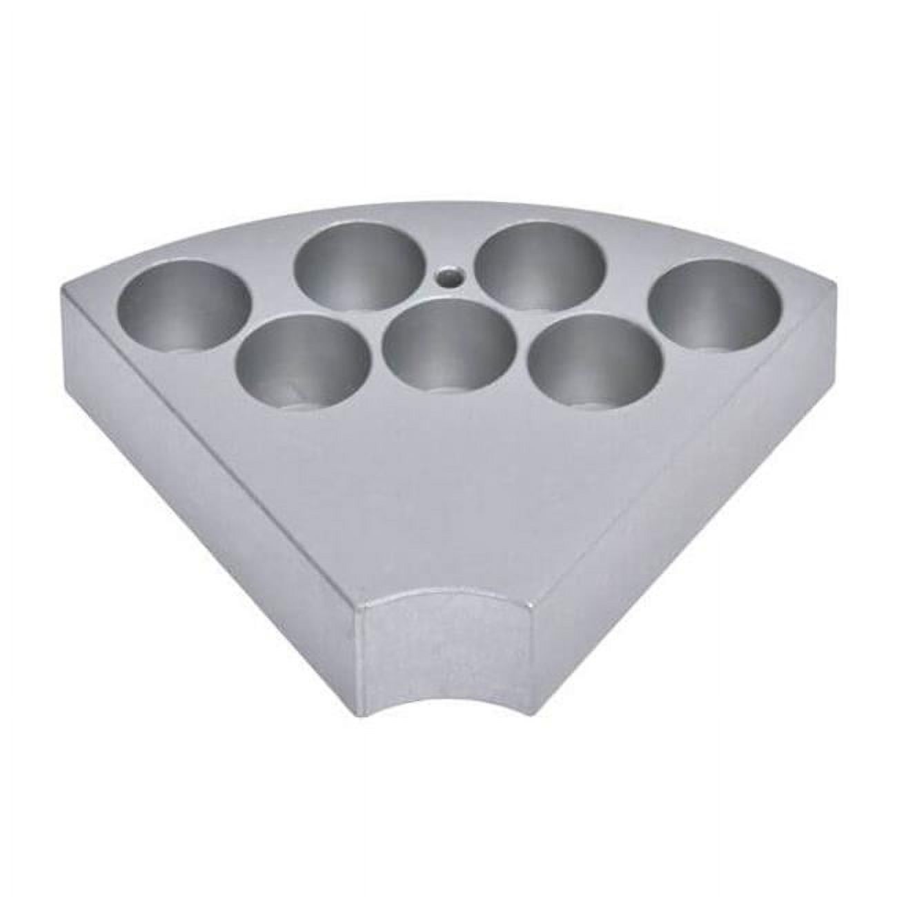 17 mm Vials Sectional Block for Hot Plate Stirrers