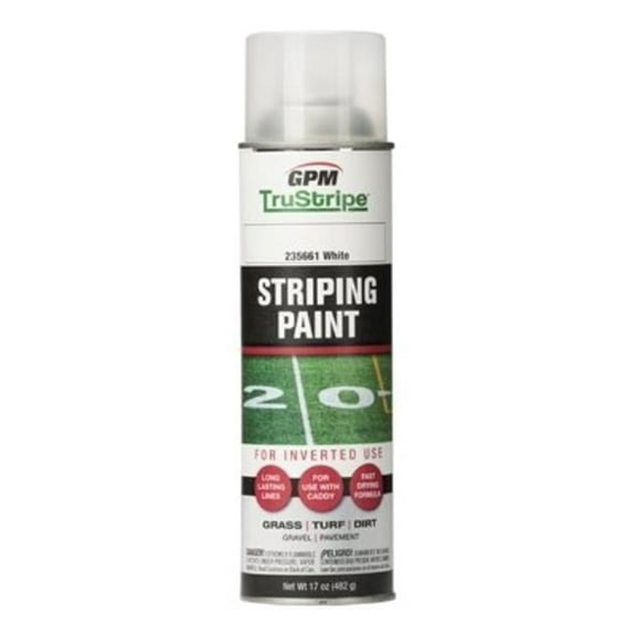 17 oz White Striping Spray Paint