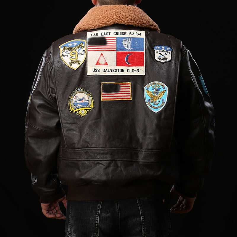 17 standard G1 flying leather jacket for men and women couples casual