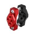 thumbnail image 1 of 17 to 32mm Handlebar Clamp Rearview Mirror Extender Offroad Spotlight Bracket for Motorcycle Sportbike Black Red, 1 of 6