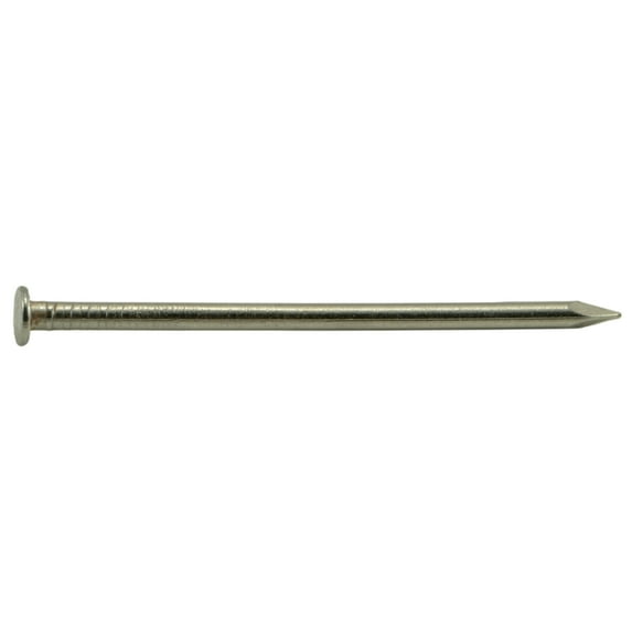 17 x 1-1/4" 18-8 Stainless Steel Wire Flat Head Nails