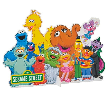 17" x 11 1/2" Sesame Street Party Foam Centerpiece