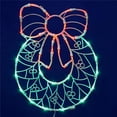 thumbnail image 1 of 17 x 13 in. 35 Light LED Wreath Window Decor, 1 of 1