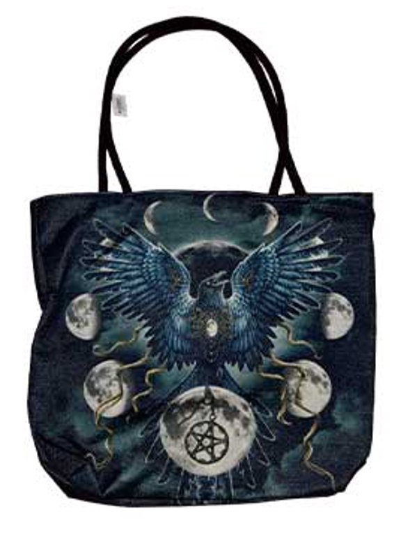 17" x 17" Sinister Crow tote bag