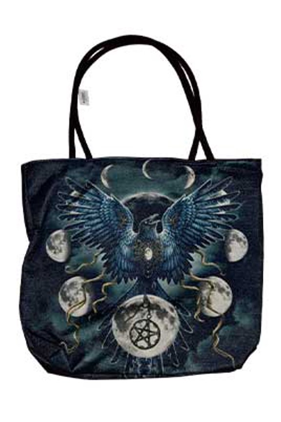 17" x 17" Sinister Crow tote bag
