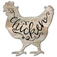 thumbnail image 1 of 17 x 17 in. Animal Chicken Custom Shape Sign, 1 of 1