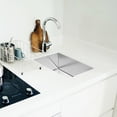 thumbnail image 1 of 17 x 19 inch Undermount Kitchen Sink, 16 Gauge Stainless Steel Sink, Handmade for Kitchen Sink, Bar Sink, or Outdoor Sink, 1 of 5