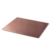 17 x 20 Inch Copper Color, Metal Heat Resistant Counter Top Protector
