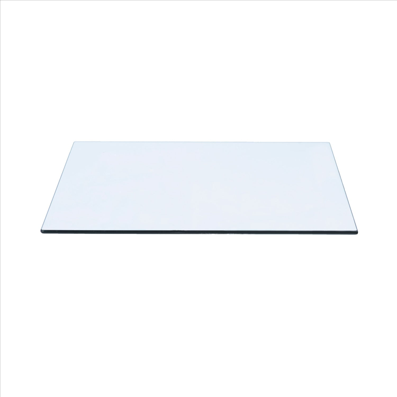 Spancraft - Mensola in vetro, 4,75 x 24 cm, colore: Cromo