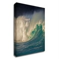 thumbnail image 1 of 17" x 22" Waimea Oahu by Alan Klug - Wall Art Print on Canvas Fabric White, 1 of 3
