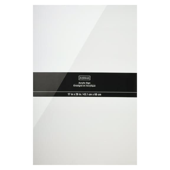 17" x 26" Acrylic Sign by Make Market