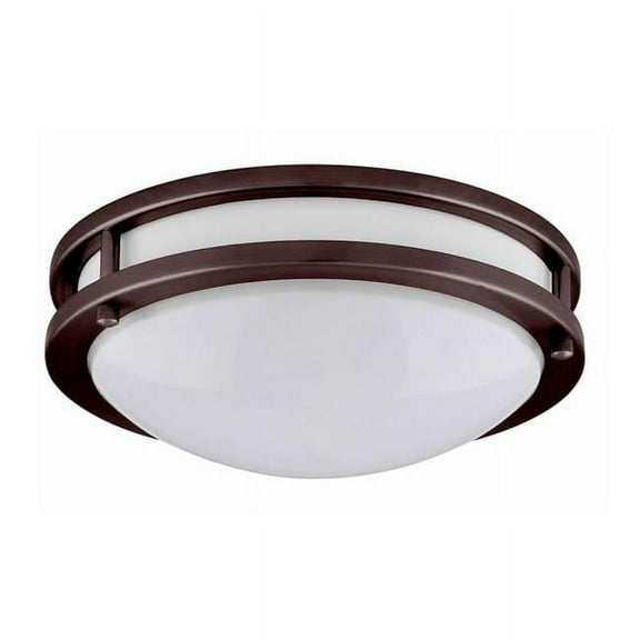 17 x 3.8 in. LED Ceiling Fixture - JR Bronze