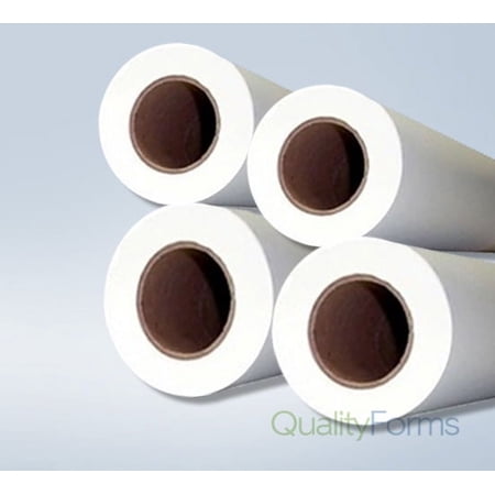 17'' x 500' Plotter Paper Rolls, (3" core) 4 rolls/case
