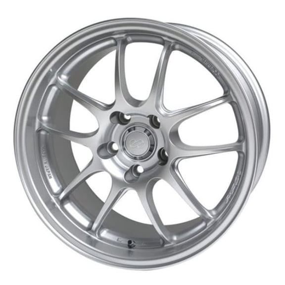 17 x 7 in. 5 x 114.3 48 mm offset 75 mm Bore Dia PF01 Silver Wheel