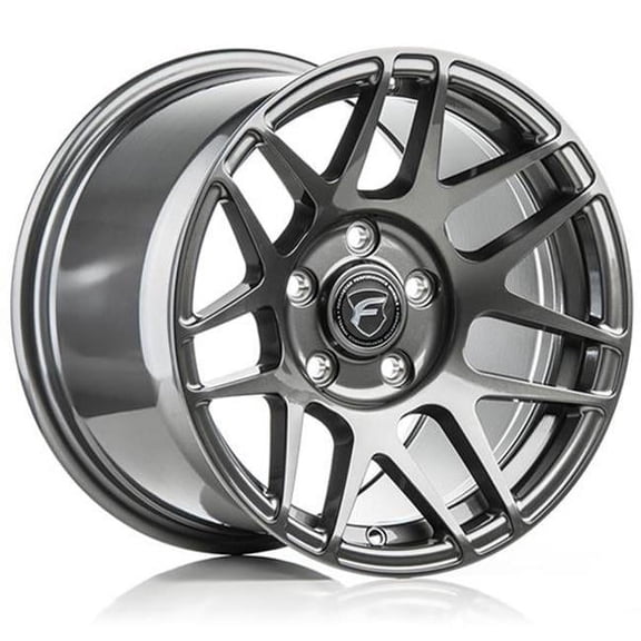 17 x 7 in. Wheel Size 5 x 4.5 mm Bolt 4.25 in. Backspace F14 Drag Wheel, Matte Black