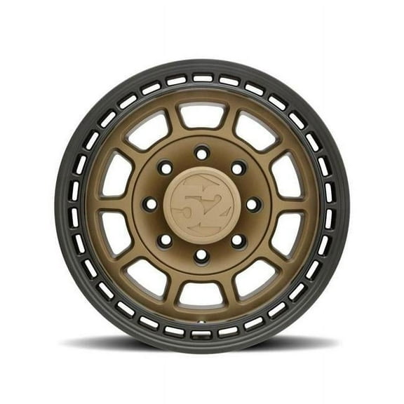 17 x 8.5 & 5x127 Bolt Pattern 0 mm ET 71.5 mm Center Bore Traverse HD Block Bronze Wheel