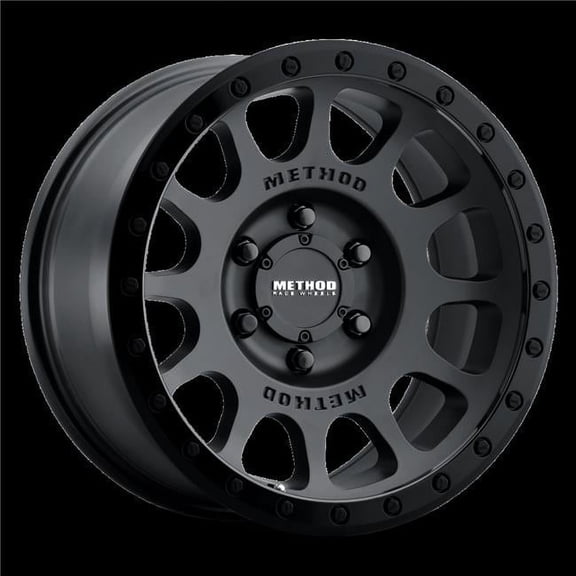 17 x 8.5 in. 0 mm Offset 5 x 150 mm Bolt Pattern 116.5 mm Center Bore MR305 NV Wheel, Matte Gloss Black