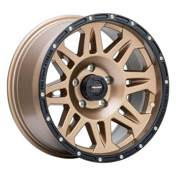 17 x 8 in. 5x5 Bolt Pattern & 4.5 in. Backspace 05 Series Torq Matte Bronze Wheel