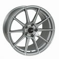 thumbnail image 1 of 17 x 8 in. TS10 4 x 100 mm 40 mm Offset 72.6 mm Bore Wheel, Grey, 1 of 1