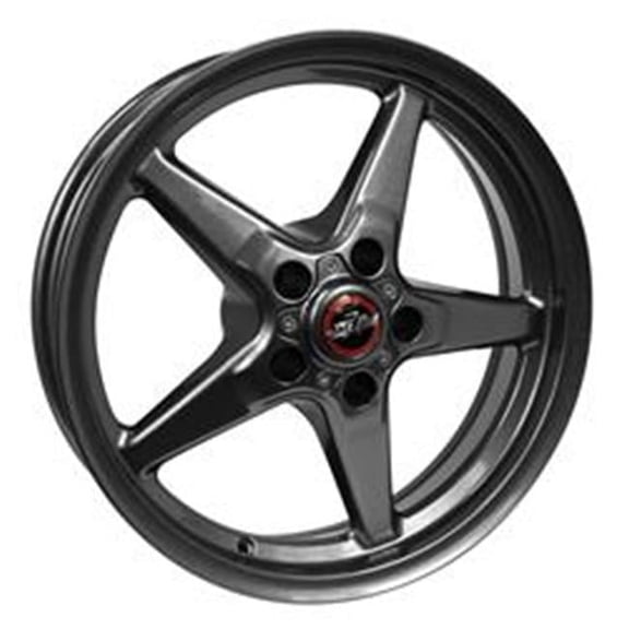 17 x 9.5, 5 x 4.75 BC 6 BS 92 Drag Star Direct Drill Metallic Gray Wheel