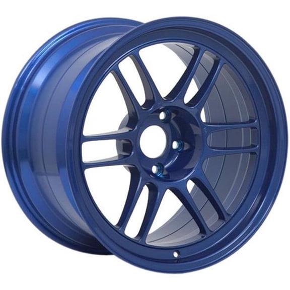 17 x 9, 5 x 100 Bolt Pattern 35 mm Offset 73 mm Bore RPF1 Victory Blue Wheel