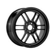 thumbnail image 1 of 17 x 9 & 5x114.3 Bolt Pattern 45 mm Offset 73 mm Bore RPF1 Matte Black Wheel for RX8, 1 of 1