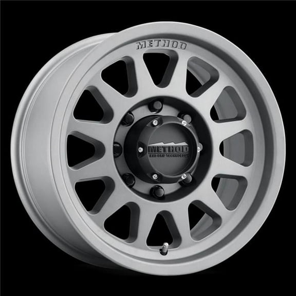 17 x 9 in. 18 mm Offset 8x170 Bolt Pattern 130.81 mm CB MR704 HD Titanium Wheel