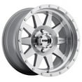 thumbnail image 1 of 17 x 9 in. Standard 5 on 5 Bolt Pattern 4.5 in. Back Space -12 Offset - Machined & Clear Coat, 1 of 1