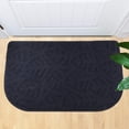 thumbnail image 1 of 17"x28" Indoor Doormat Front Door Mat, Low-Profile Machine Washable Kitchen Rug Absorbent Mud Half Round Entrance Mat for Entryway, Patio, Bedroom, 1 of 6