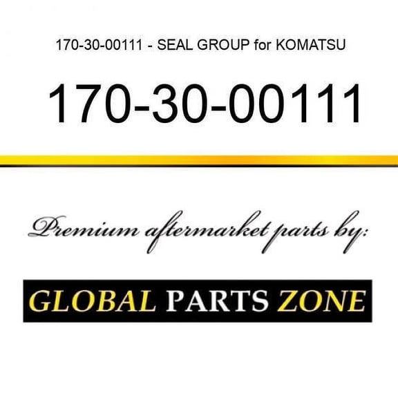 170-30-00111 - SEAL GROUP for KOMATSU