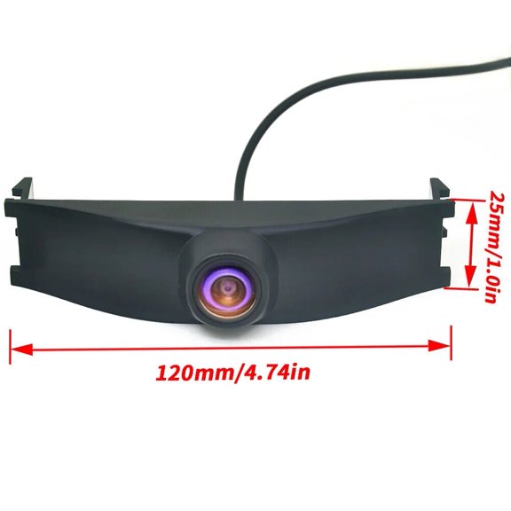 170° AHD CVBS CCD 1080P Front View Camera for Peugeot 3008 T8 Facelift 2013-2016