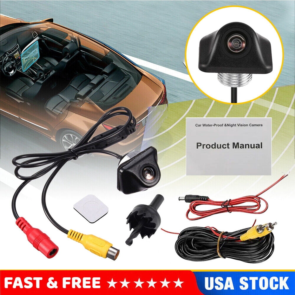 170° Car Rear View Backup Camera Reverse Parking Cam Waterproof HD ...