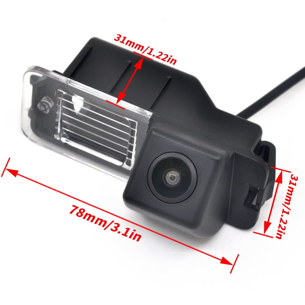 Vw Rear Camera 170° HD 1080P AHD Fisheye Rear View Reverse Parking back up Camera for ...
