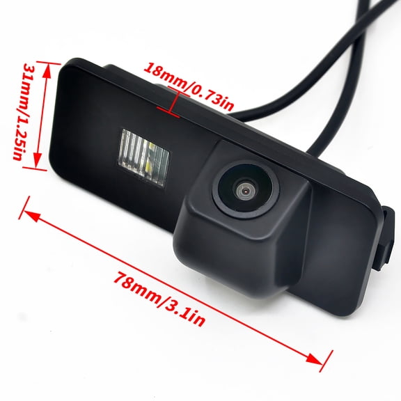 170° HD 1080P AHD Fisheye Vehicle Rear View Camera for VW GOLF V GOLF 5 SCIROCCO EOS LUPO PASSAT CC PHAETON BEETLE SEAT VARIANT