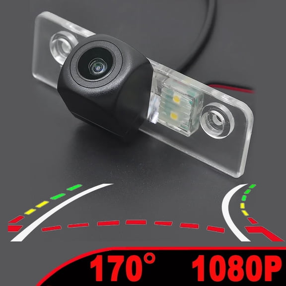 170° HD 1080P AHD Fisheye Vehicle Rear View Reverse Parking back up Camera for Skoda Octavia Tour Fabia Night waterproof Camera