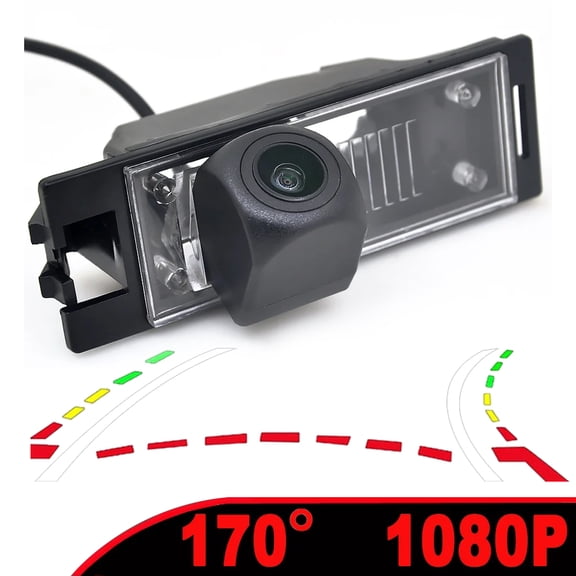 170° HD 1080P AHD Fisheye Vehicle Rear View Reverse Parking back up Night Camera for Hyundai IX35 with wide viewing angle