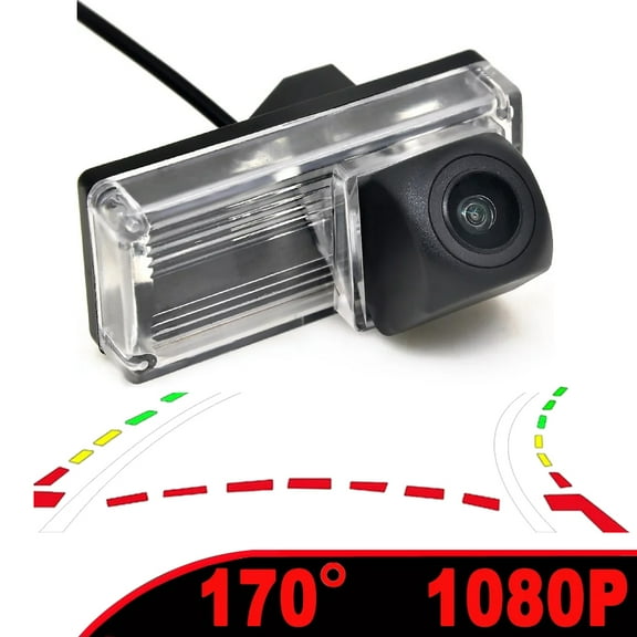 170° HD 1080P Car Rear View Camera for Toyota Land Cruiser LC 100 120 200 Prado Night Vision Reverse Reversing 4 Pin AHD
