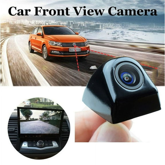 170 HD Car Truck RV SUV Front View Camera Waterproof Night Black Snap-in
