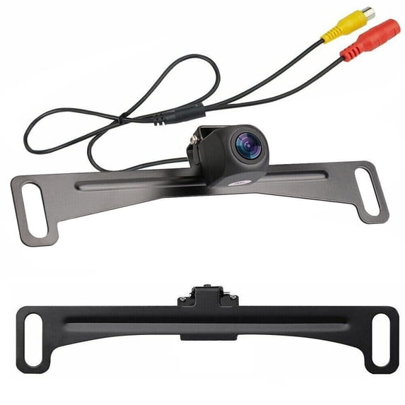 170° License Plate Car Rear View Reverse Backup Camera Night Vision Waterproof
