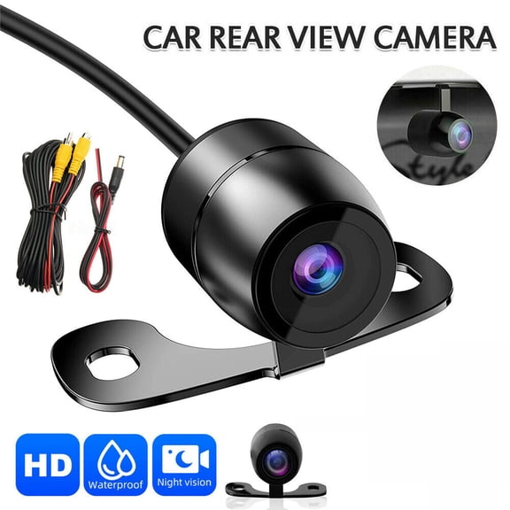 170" Reverse Camera Night Vision Car Waterproof Rear View Backup Camera Parking