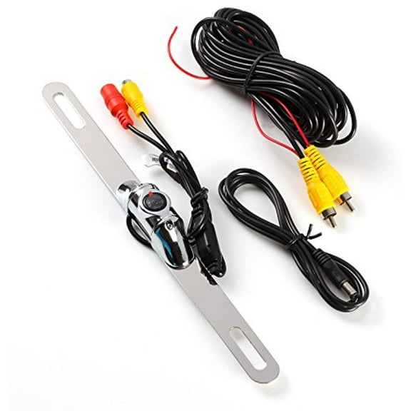 170 Viewing Angle Licens Plate Silver Car Waterproof Night Version Camera