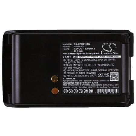 1700mAh PMNN4071AR PMNN4071 PMNN4071A PMNN4071AC Battery for Motorola Mag One BPR40 BPR40 A8 A6