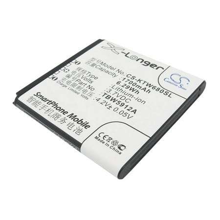 1700mAh TBW5912A Battery for K-Touch W680 W608