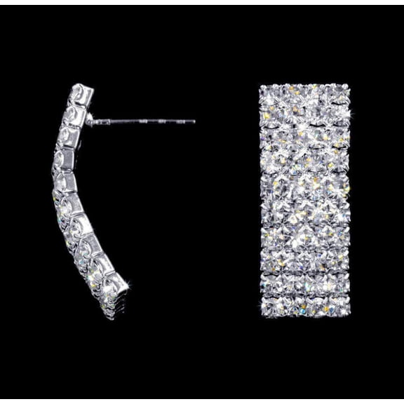 #17017 - Medium Fingernail Earring - 1"