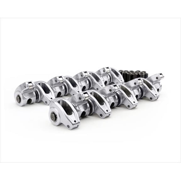 1702116 High Energy Die Cast Aluminum Roller Rocker Arms Chevy 0.44 in. Stud, 1.7 Ratio