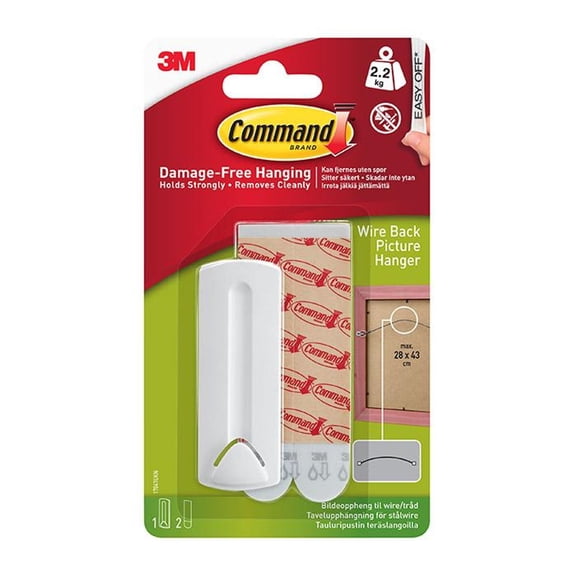 17041 Command Wire Back Picture Hanger 2.2kg