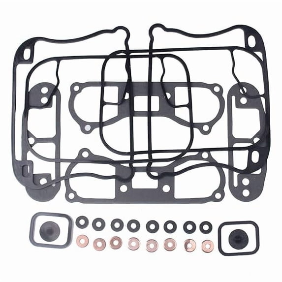 17042-92 Rocker Box Gasket Kit Steel Base Gaskets for 1992-1999 Harley Evolution 1340cc Big Twin