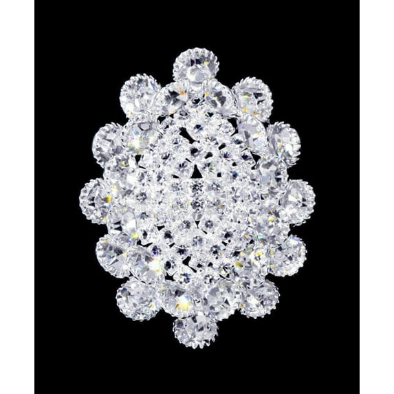 #17068 - Bouquet Crystal Ring - Adjustable