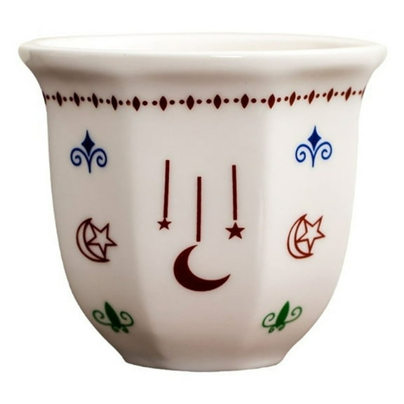 170ML Handmade Ceramic Coffee Cup Tea Cup with Star/Moon Design